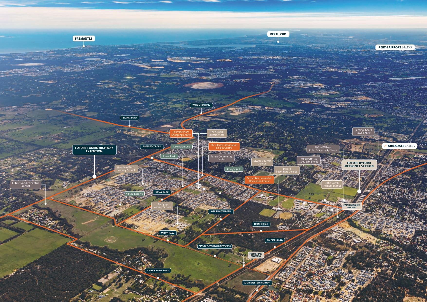 [Land for Sale] The Glades Estate, Byford OpenLot